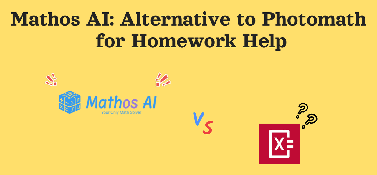 Mathos AI: an alternative to Photomath for homework help